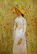 Girl in White Vincent Van Gogh